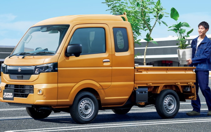 スズキ『キャリイ』シリーズ、フロントデザイン刷新で2026年1月発売…117万2600円から 画像