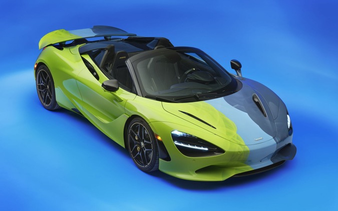 マクラーレンのスーパーカー『750S』、色彩心理学を取り入れた特別モデル発表…光の当たり方で色調が変化 画像