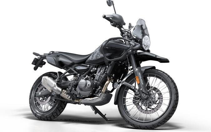 ロイヤルエンフィールド『ヒマラヤ』にマットブラックの限定車「MANA BLACK EDITION」…価格は98万1200円 画像