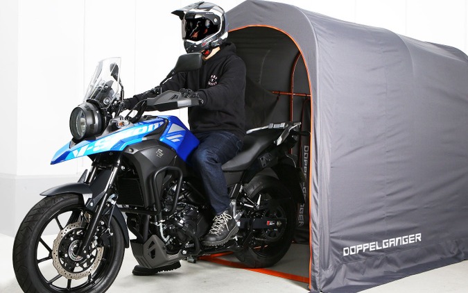 中型バイク向けガレージ「バイクガレージ2150スリム」が刷新！「熱をこもりにくく」改良し発売 画像