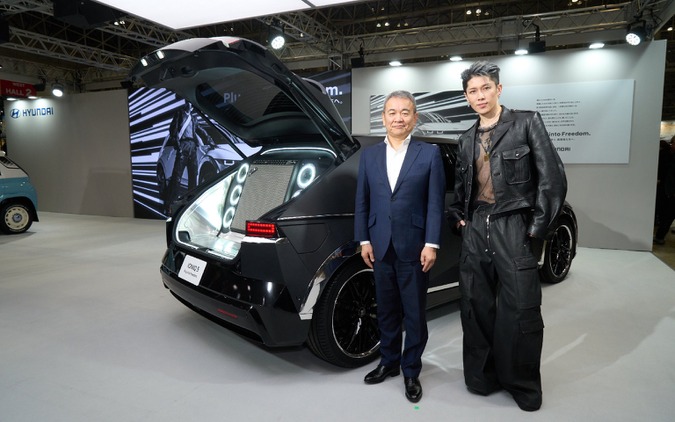 ヒョンデ×MIYAVI、ギターアンプ搭載のEV『アイオニック5』提案…東京オートサロン2026 画像
