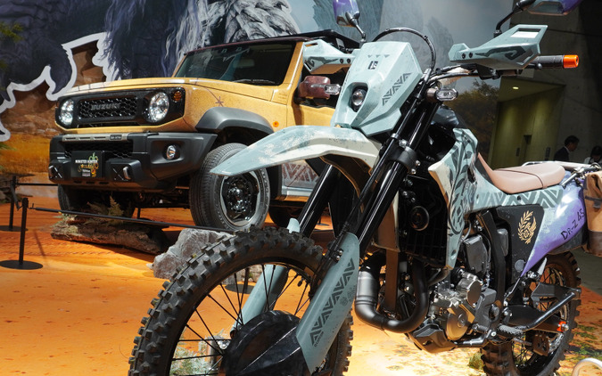 「もしモンハンの世界にスズキがあったら」“ひと狩り”行きたくなる『ジムニーノマド』と『DR-Z4S』カスタムのねらい…東京オートサロン2026 画像