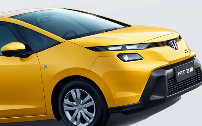 「日本でもこの顔に？」中国でマイナーチェンジしたホンダ「フィット」のデザイン変更がSNSで話題に 画像