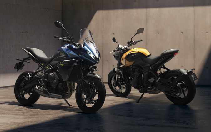 トライアンフ、660ccの『トライデント』『タイガースポーツ』を過去最大級アップデート！最高出力95psに 画像
