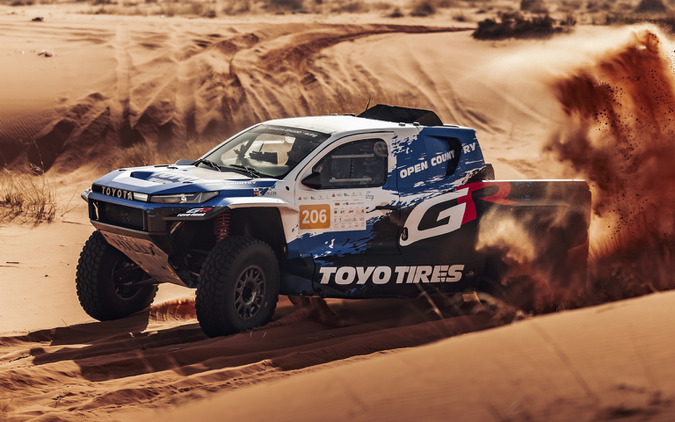 TGR三浦昂選手、GRハイラックスで『FIAワールドカップ・バハ・サウジ・ハイル』5位完走 画像