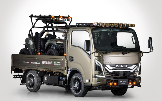 ヤマハといすゞが異例のコラボ!? トラックとEVで「もっと奥へ」…大阪オートメッセ2026 画像