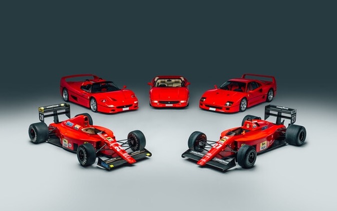 フェラーリ『F40』『F50』にF1試作車2台を含む歴史的コレクション、英国で売却へ…推定価値42億円以上 画像
