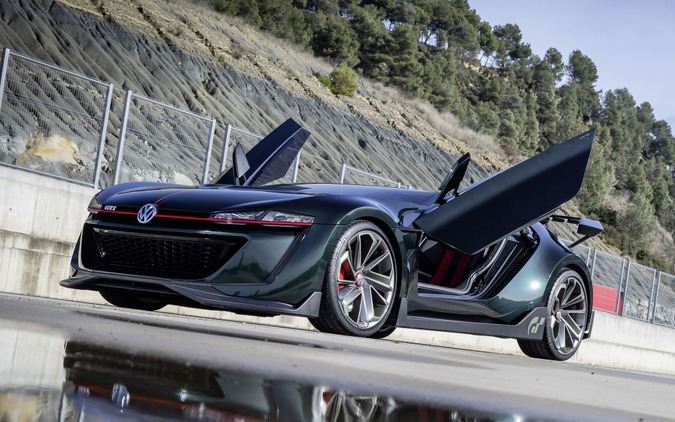 VW『ゴルフGTIロードスター』、「GTI」50周年で実車化…510馬力のVR6ツインターボ搭載 画像