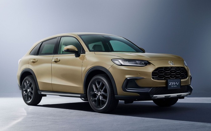 ホンダ『ZR-V』改良新型を先行公開、全グレード「e:HEV」化…3月下旬正式発表へ 画像