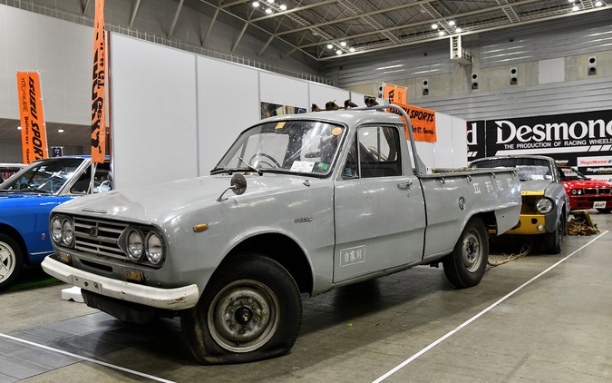 初めて見た!? いすゞの小型ボンネットトラック『ワスプ』…ノスタルジック2デイズ2026 画像