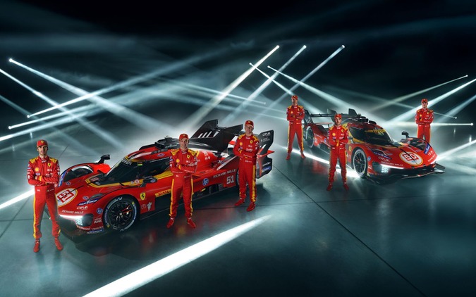 フェラーリ499P、2026年仕様を公開…WECワールドチャンピオンの証を纏う 画像