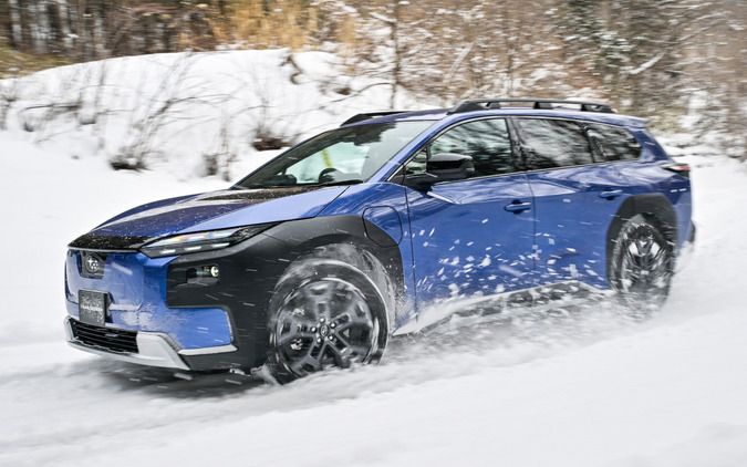 「Eアウトバック」の可能性もあった!? スバルの新型SUV『トレイルシーカー』日本導入へ、「ソルテラ」との違いと「電動化時代のスバルらしさ」とは 画像