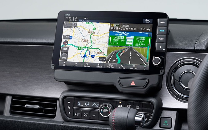 ホンダ純正ナビ「ギャザズ」、9インチ2タイプを3月6日発売…リアモニター接続も可能に 画像