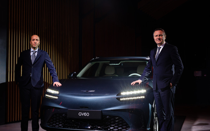 ヒョンデの高級車「ジェネシス」、フランス市場に参入…電動SUV「GV60」など3モデル展開 画像