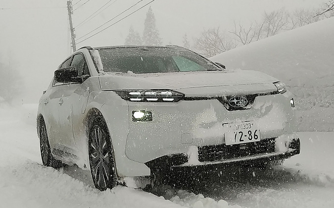 【スバル ソルテラ 1000km試乗】電動AWDは雪に強いのか？ 圧巻の走行性能と、浮き彫りになった「雪国での実用性」の課題 画像