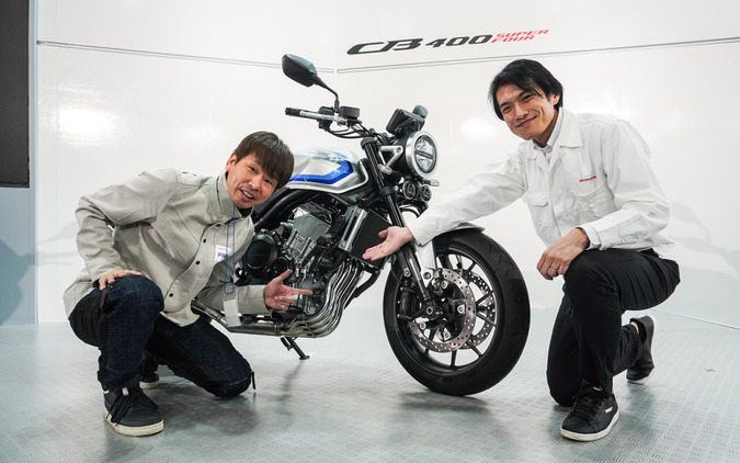 なぜ今『CB400スーパーフォア』なのか？ “王道ヨンヒャク”復活の真意をホンダ開発責任者に直撃 画像