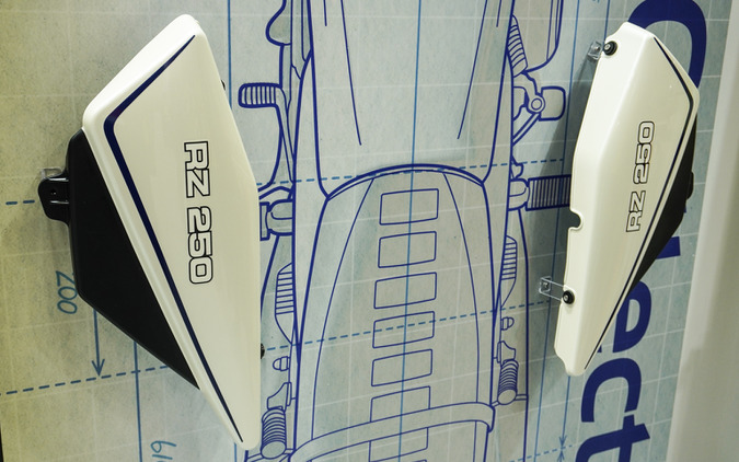 ただの復刻ではない「純正部品の再定義」とは？ 名車『RZ250』のパーツをヤマハが“新規開発”する理由…大阪モーターサイクルショー2026 画像