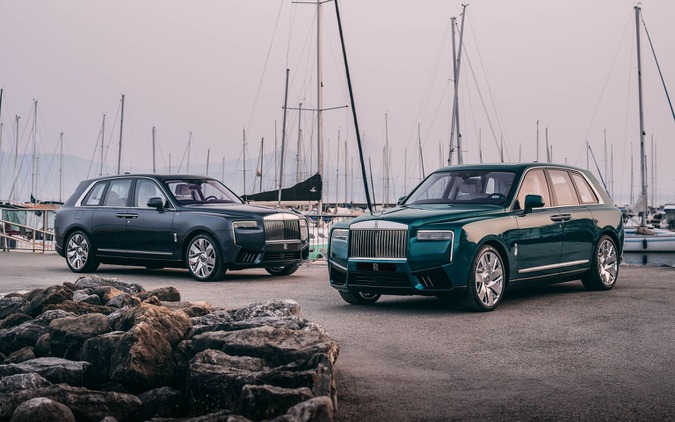 ロールスロイス、ヨット文化を称える特別な『カリナン』4台を発表…東西南北のいずれかがテーマ 画像