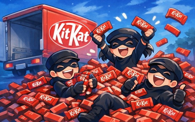 消えたトラックを追え！ キットカット40万個はどこにある？ 画像