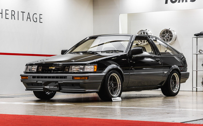 トムスから究極のAE86レビン、「当時の姿のまま、走りだけ現代」…オートモビルカウンシル2026 画像
