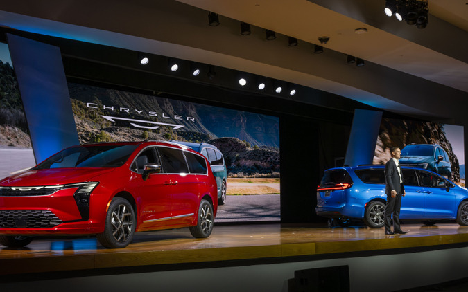 米国ベストセラーミニバン、クライスラー『パシフィカ』に改良新型…ニューヨークモーターショー2026 画像