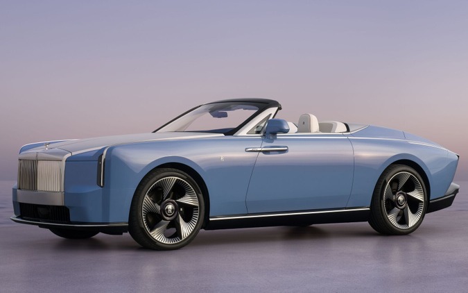 ロールス・ロイス、究極のコーチビルド第1弾「ナイチンゲール」発表…全長5.76mのオープンEV 画像