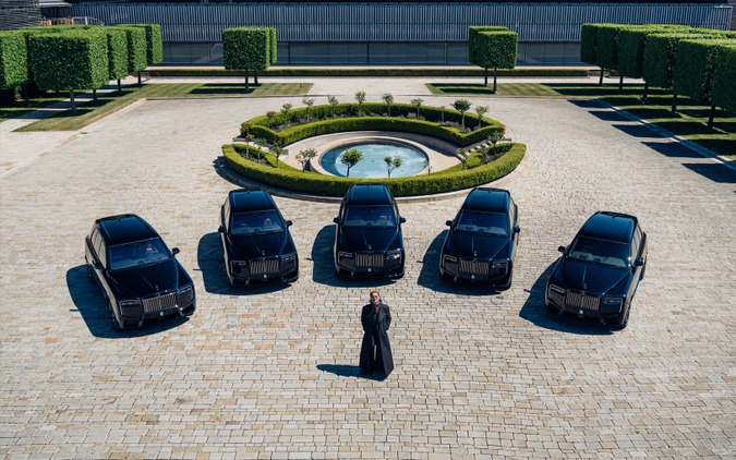 ロールスロイスのSUV『カリナン』、手描きのアート仕様「シリル・コンゴ」発表…世界に5台 画像