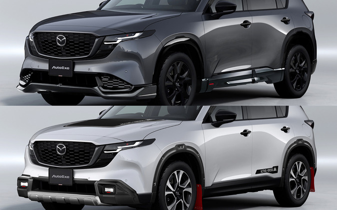 「スポーツ」か「アウトドア」か？ 新型マツダ『CX-5』用スタイリングキット2種、オートエクゼが発売 画像