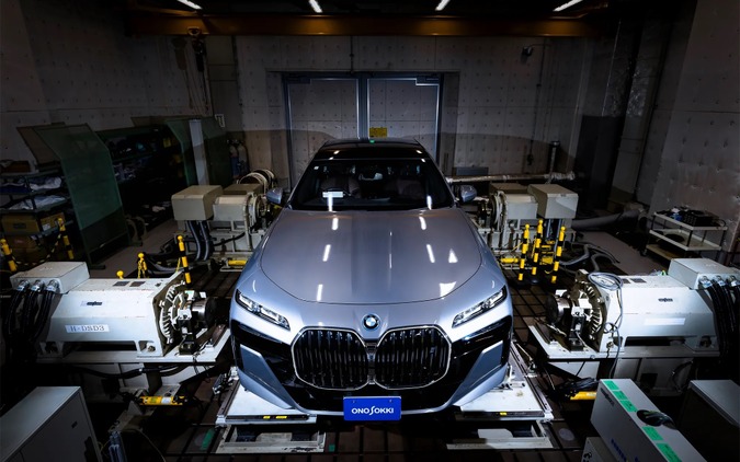 BMW i7の「NVH/ロードノイズ伝達経路解析」をレポート、小野測器が発売 画像