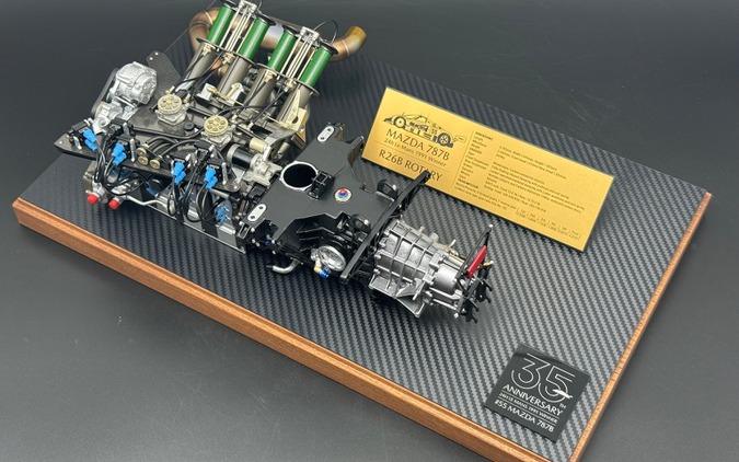 マツダ787Bのロータリー「R26B」を1/6スケールで再現、「ルマン優勝35周年エディション」発売…17万9300円 画像