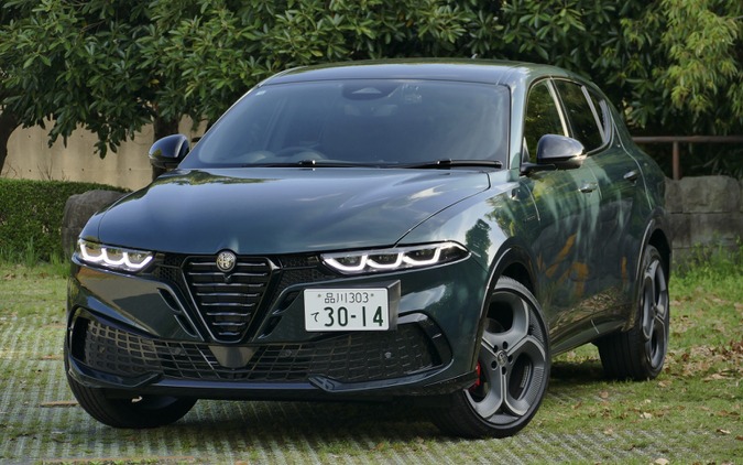 【アルファロメオ トナーレ 新型試乗】SUVであることを忘れさせる「イブリダ ヴェローチェ」の走り…島崎七生人 画像