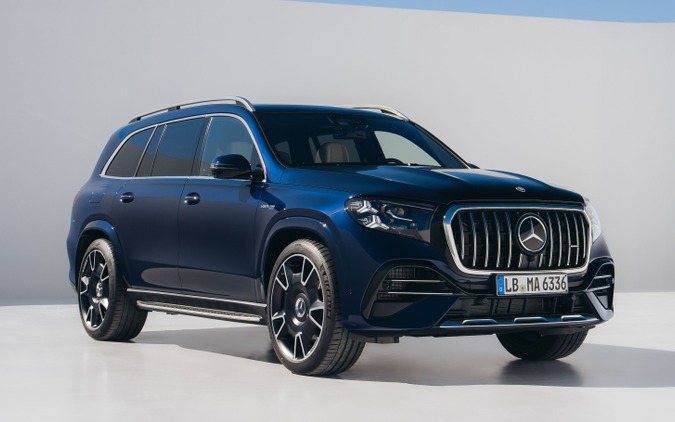 メルセデスAMG、『GLS 63』改良新型を欧州発表…V8エンジン刷新でマイルドハイブリッド搭載 画像