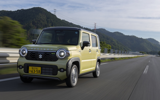 【スズキ ハスラー 試乗】新しいフロントマスクの奥に秘めた走りの実力は？ 最新モデルを試す。 画像