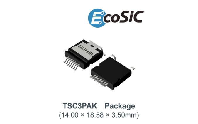 ローム、SiC MOSFETの新パッケージ「TSC3PAK」開発…xEVなど向けに高放熱と高耐圧を両立 画像