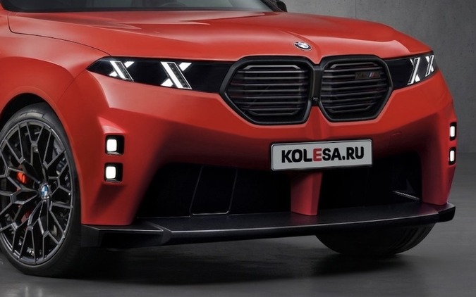 V8継続、2027年デビューか!? スーパーSUV、BMW『X5M』予想デザイン公開！ 画像
