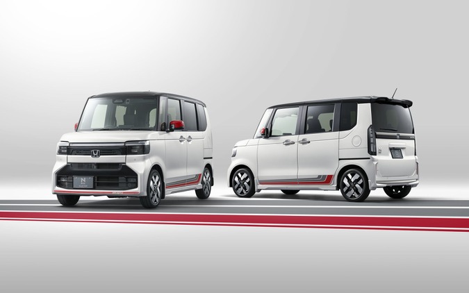 ホンダアクセス、改良新型『N-BOX』用純正アクセサリー発表…「CUSTOM」向け「SPORTY STYLE」新設定 画像
