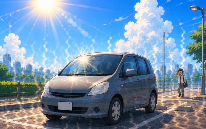真夏の車内に放置してはいけない物！ 車内70度超、モバイルバッテリーなど発火に注意 画像