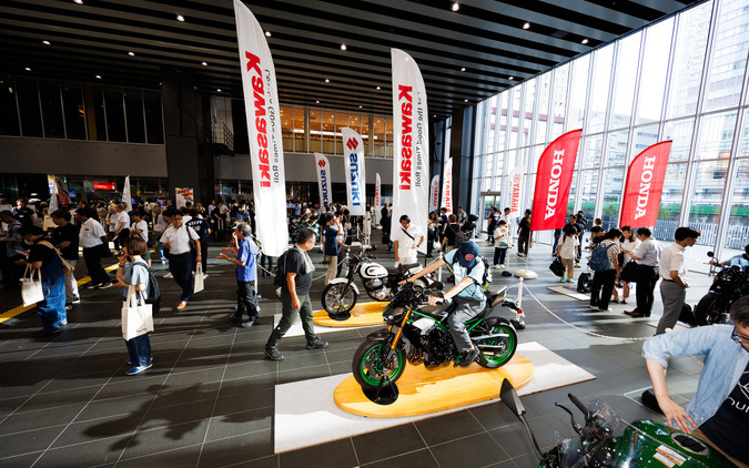 「8月19日はバイクの日」秋葉原で夜まで開催、国内4メーカーの最新モデルや新基準原付展示も 画像