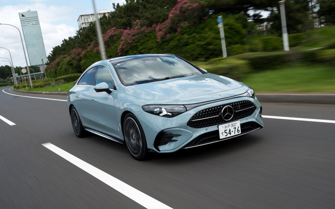 【メルセデスベンツ CLA 新型試乗】“BEV本命のシャシー”が生みだす乗り心地、FFらしからぬ操舵フィールに感激 画像