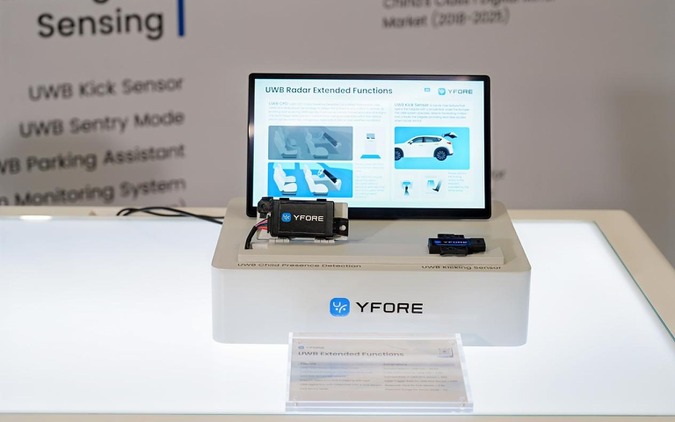 マルチシナリオUWBレーダーセンシング技術、次世代車両向けに開発…YFORE 画像