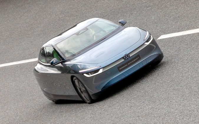 VWの流線形EV「ミッション・エフィシェンシー」、3つの世界記録を樹立 画像