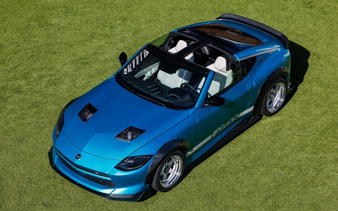 日産『フェアレディZ』、1台限りの「Tバールーフ」再来…「カゼ コンセプト」米国発表 画像