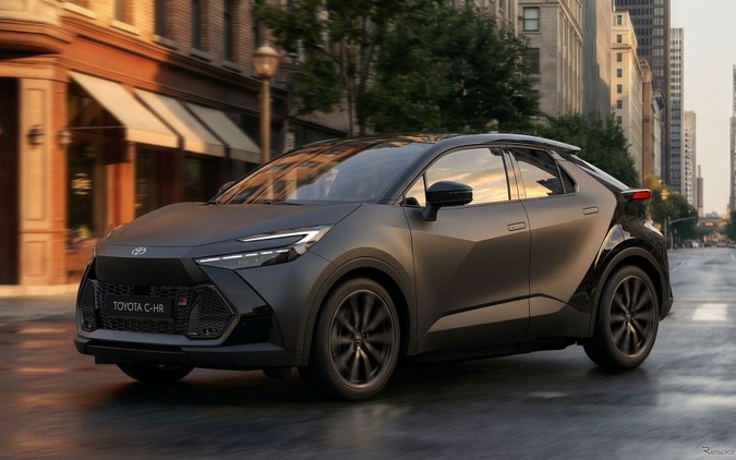 「これカッコいいな！」マットブラックの新型トヨタ『C-HR』にSNS注目！「日本でも売ってほしい」の声 画像