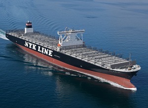 1万4000TEU型コンテナ船「NYK BLUE JAY」（参考画像）