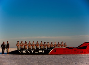 549km/hの最高速を計測しEVの世界新記録を打ち立てたベンチュリ