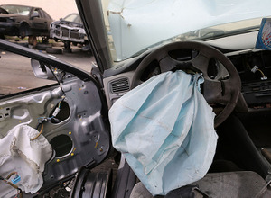 タカタのエアバッグ（車はホンダ・アコード）　(c) Getty Images