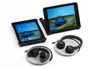 アップル「iPad」を2個セットした「SUBARU STARLINK ENTERTAINMENT ANYWHERE KIT」