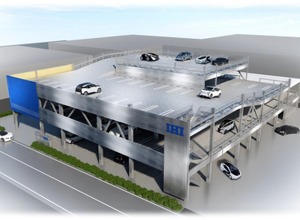 沼津工場内 自走式駐車設備イメージ