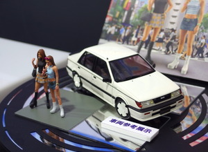 アオシマ、厚底ギャル（全日本模型ホビーショー2018）