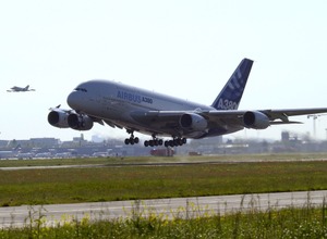 エアバスA380の初飛行（2005年）